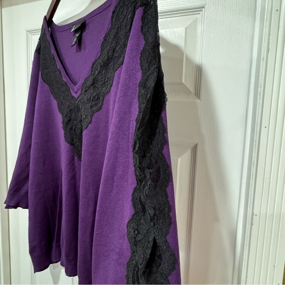 Lane Bryant Lace Sweater 26/28 - Picture 5 of 7